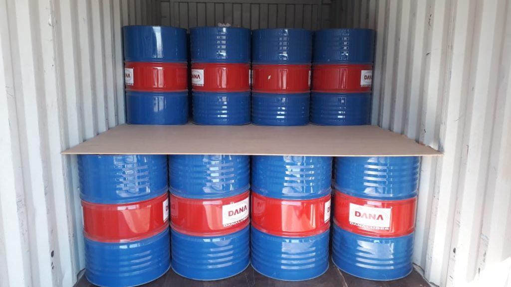 DANA Engine oil is supplied to many countries