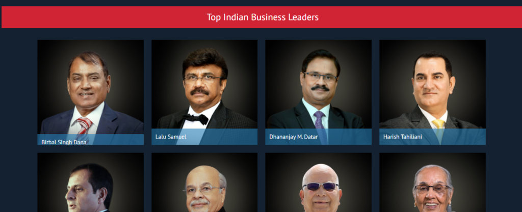 Top 30 Indian business leaders in middle east